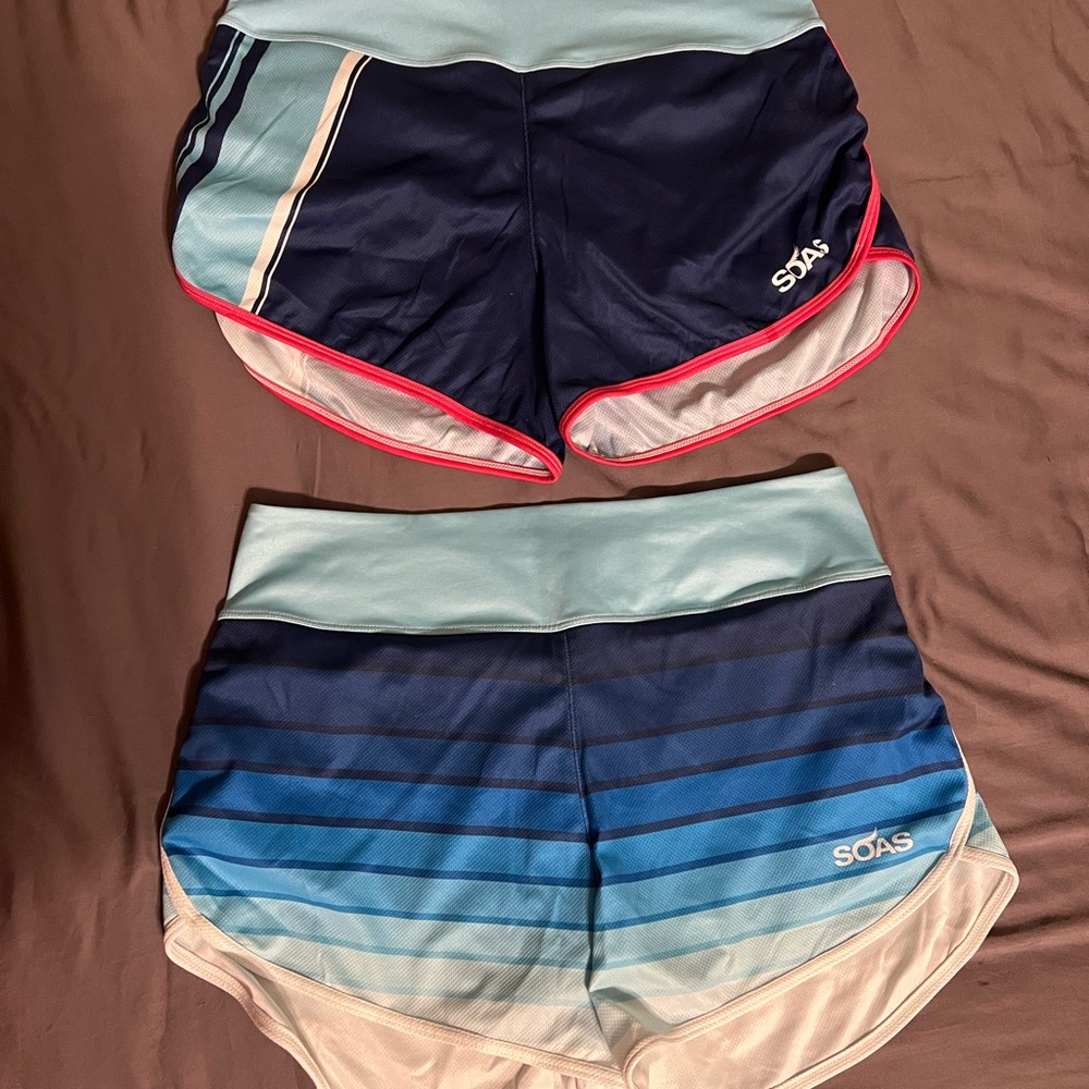 Lot of 6 Soas Tri Shorts Set - Picture 2 of 4